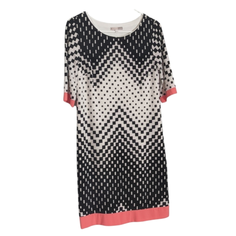💥☎️ LAST CALL Signature Camryn Geometric Dress 6P